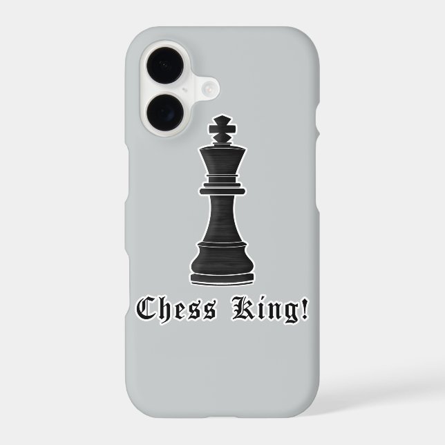 Chess King Iphone Case (Back)