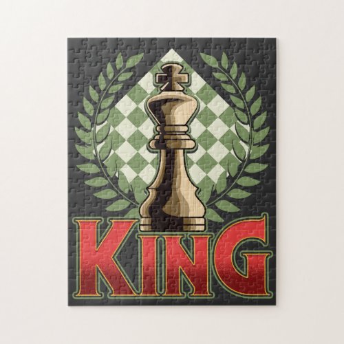 Chess King Jigsaw Puzzle