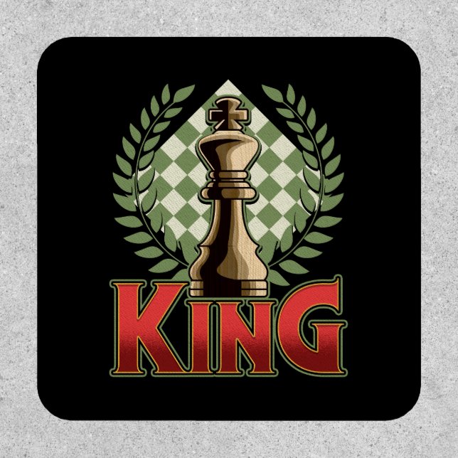 Chess King Patch (Front)