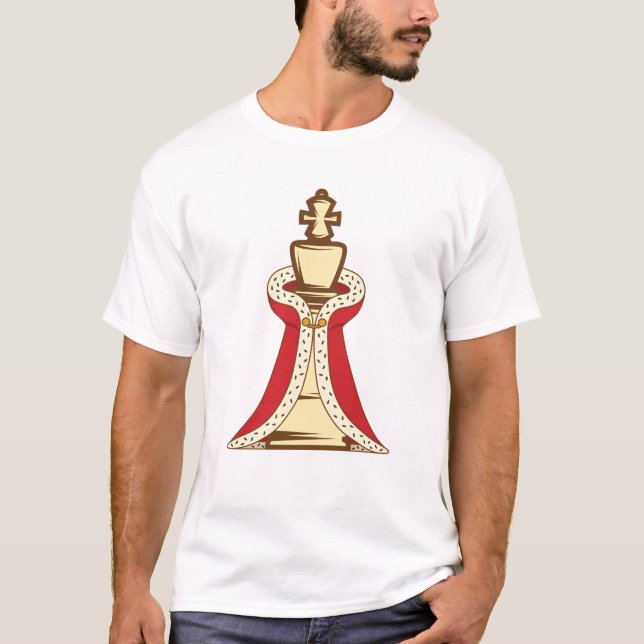 Chess King Piece T-Shirt (Front)