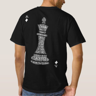 chess king printed T-Shirt