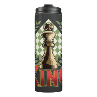 Chess King Thermal Tumbler