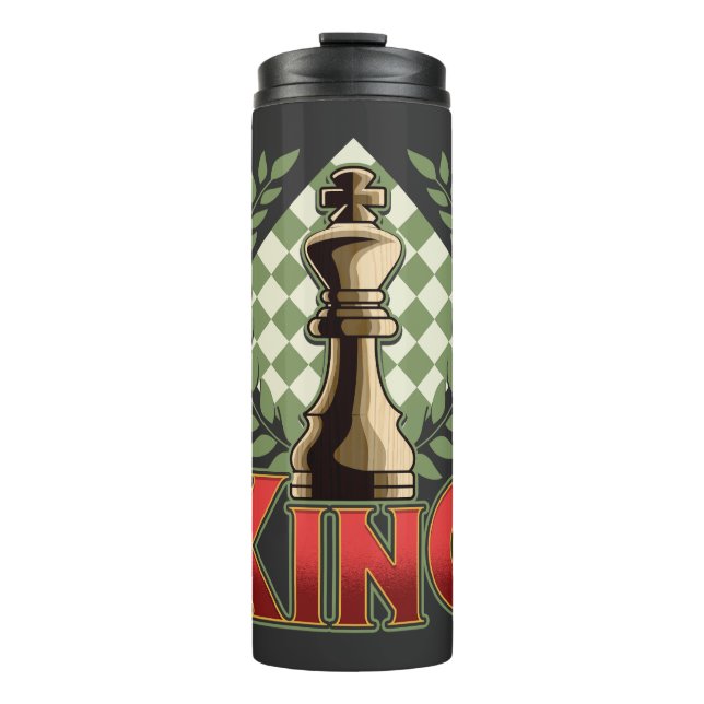 Chess King Thermal Tumbler (Front)