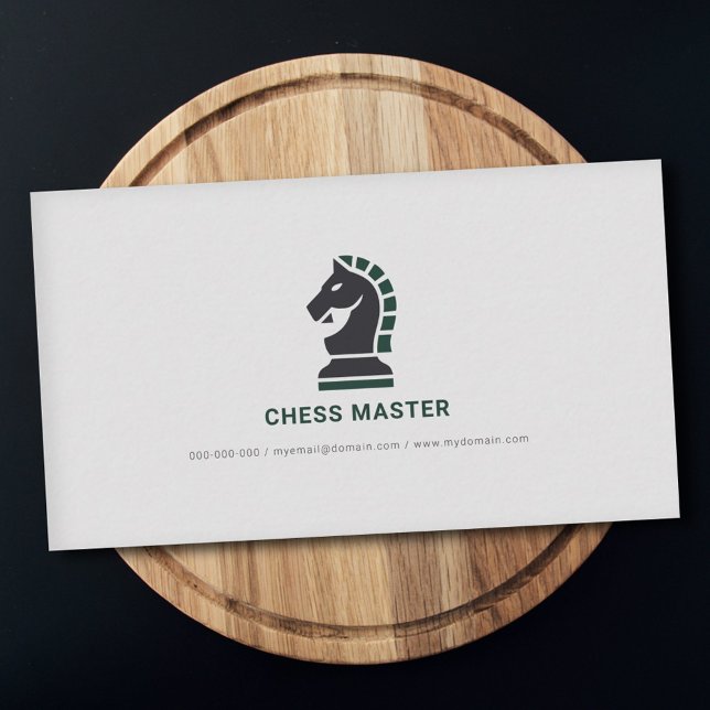 Chess Knight Business Card (Chess Knight Business Card)