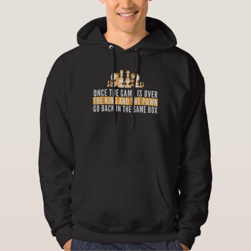 Chess Life Quote Hoodie
