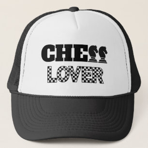 Chess Lover Black Knights Creative Unique Game Trucker Hat