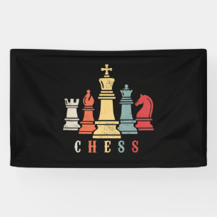 Chess Lover Chess Set Checkmate Gift Banner