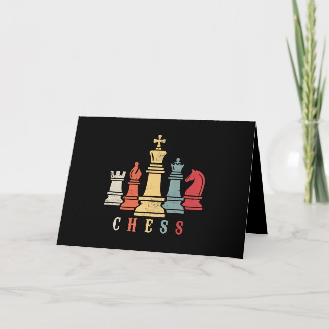Chess Lover | Chess Set Checkmate Gift Card (Front)