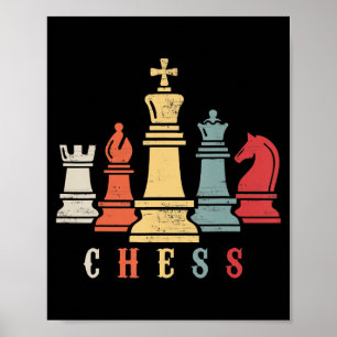 Chess Lover Chess Set Checkmate Gift Poster