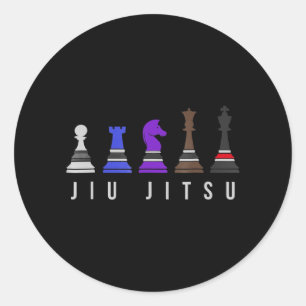 Chess Lover Ive Got Awesome Moves Chess Classic Round Sticker
