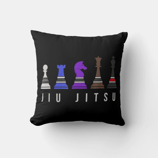 Chess Lover | Ive Got Awesome Moves Chess Throw Pillow (Front)