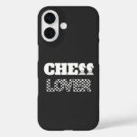 Chess Lover White Knights Creative Unique Game iPhone 16 Case