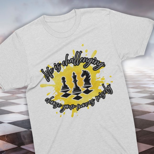 Chess Lovers / Life is Challenging Tee (Creator Uploaded)