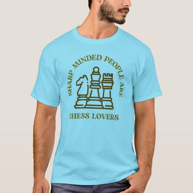 Chess Lovers T Shirt — ChessLife  (Front)