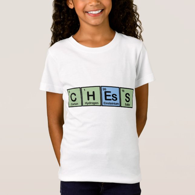 Chess Made of Elements T-Shirt (Front)