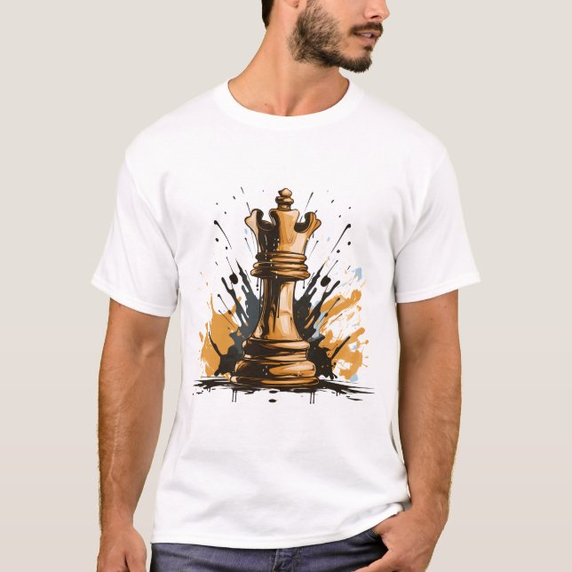 Chess Maestro: Checkmate T-Shirt (Front)