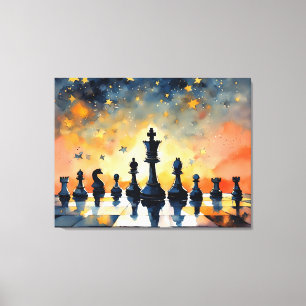 Chess Magic Canvas Print