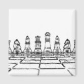 Chess queen and king pieces Stock Photo by magraphics