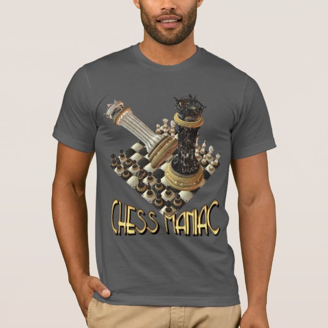 Chess Maniac T-Shirt (Front)