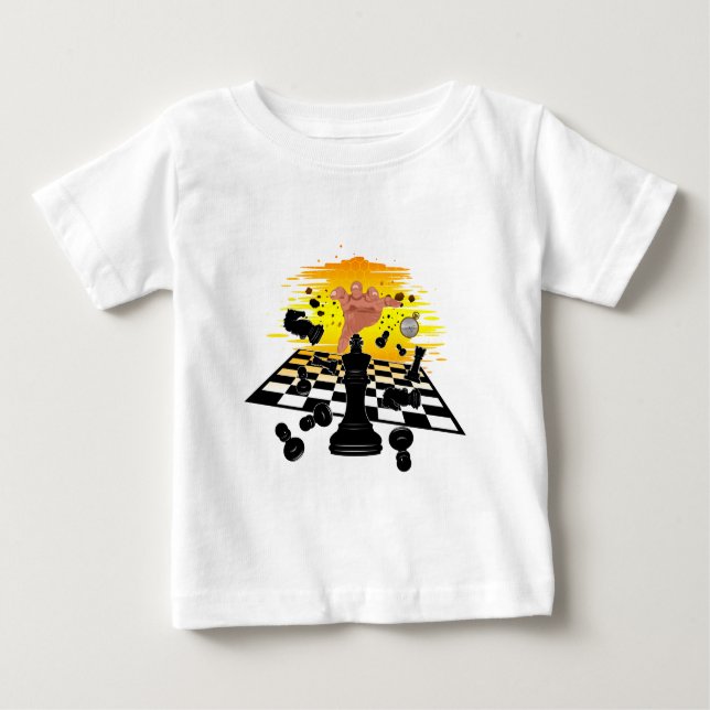 Chess Master Baby T-Shirt (Front)