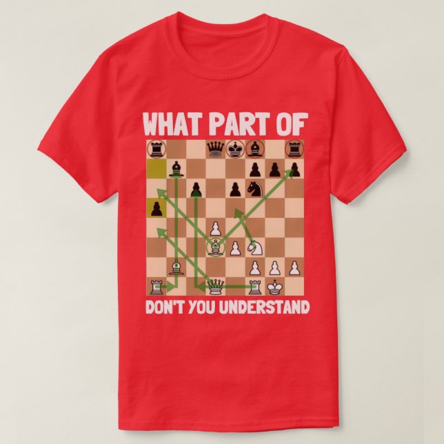 Chess Master Chess Club amp 3 Way Chess Game  (12) T-Shirt (Design Front)