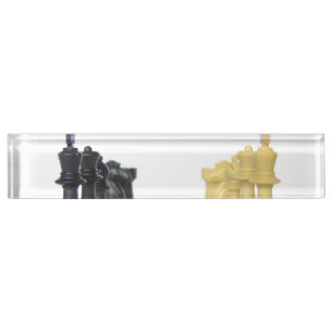 Chess Master Desk Name Plate