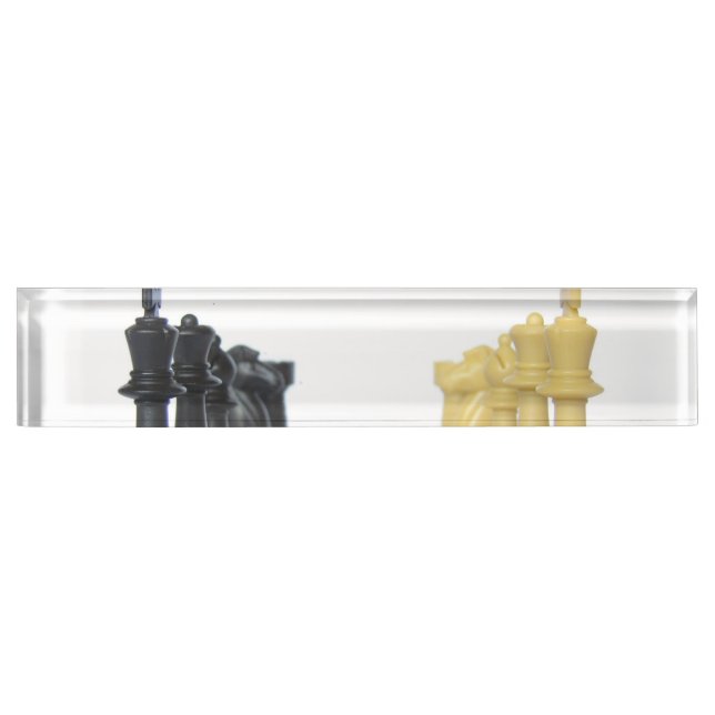 Chess Master Desk Name Plate (Front)