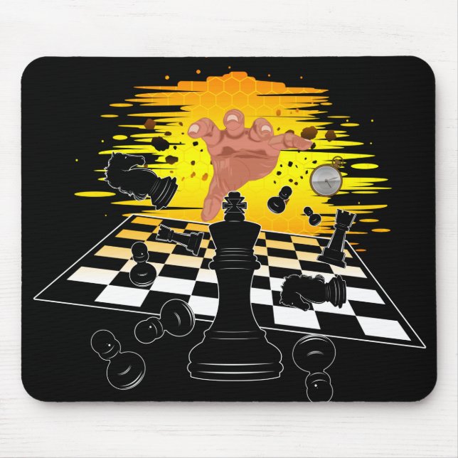 Chess Master Mouse Pad (Front)