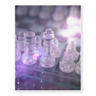 Chess Master Temporary Tattoos