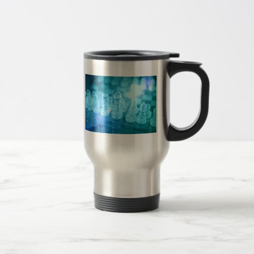 Chess Match Stainless Travel Mug