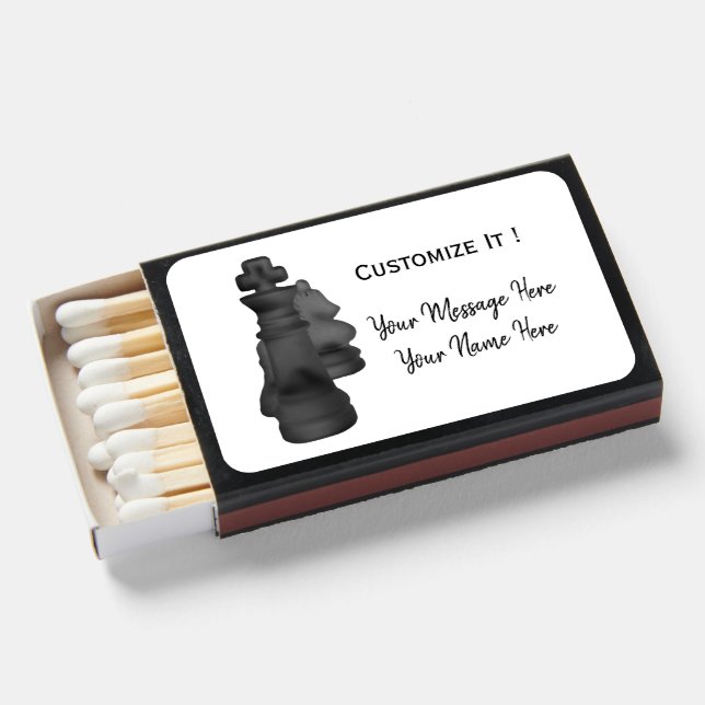 Chess Matchboxes (Front Open)