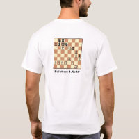 Chess puzzle sticker and magnet. Mate in 3. White to play. | Essential  T-Shirt