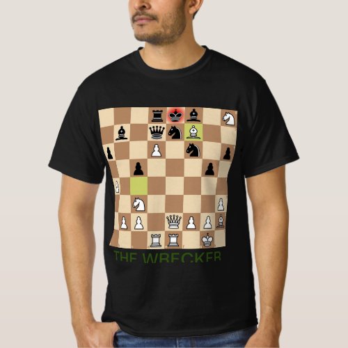 Chess minor pieces giving mate to rival king T_Shirt