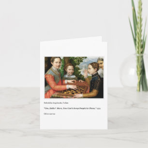 CHESS MOTHER'S DAY CARD