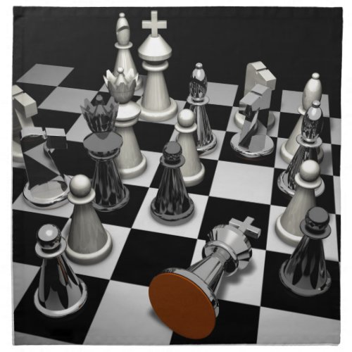 Chess Napkin