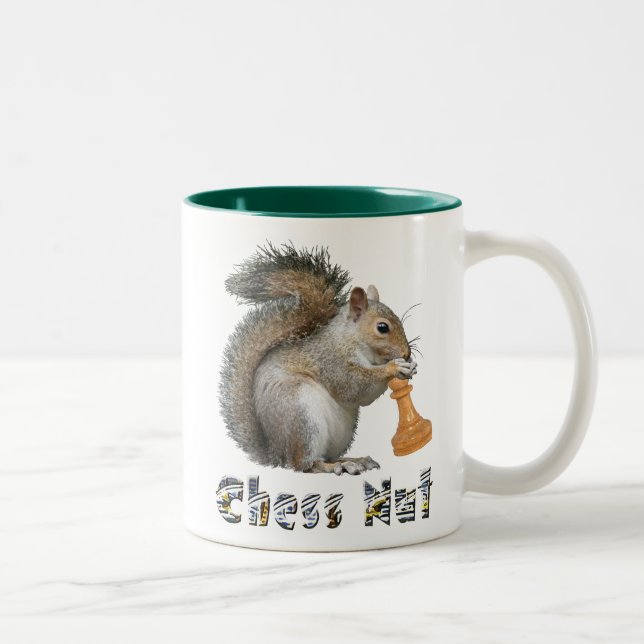 Chess Nut Two-Tone Coffee Mug (Right)