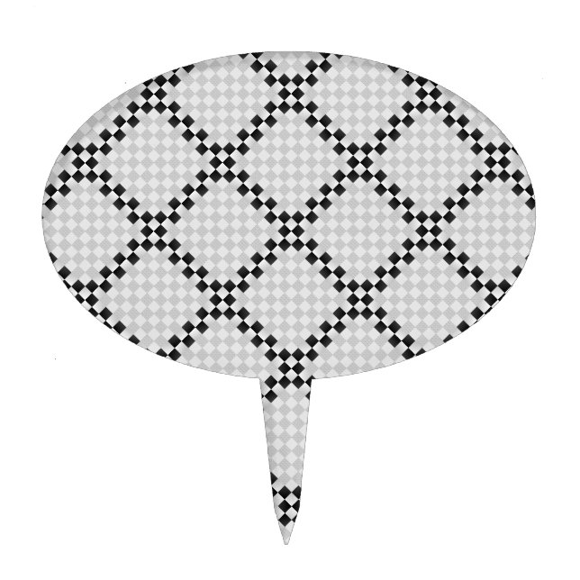 Chess Pad by Kenneth Yoncich Cake Topper (Front)