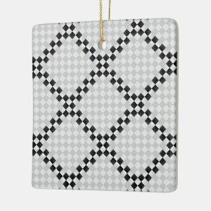Chess Pad by Kenneth Yoncich Ceramic Ornament