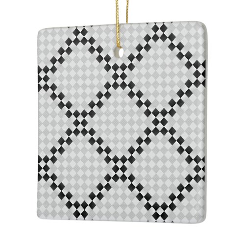 Chess Pad by Kenneth Yoncich Ceramic Ornament