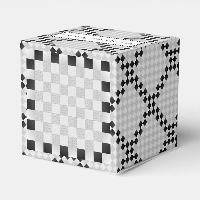 Chess Pad by Kenneth Yoncich Favor Boxes (Back Side)