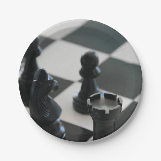 Chess Paper Plates
