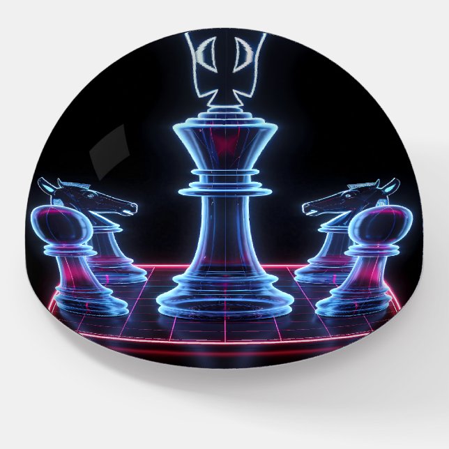 Chess Paperweight (Angled)