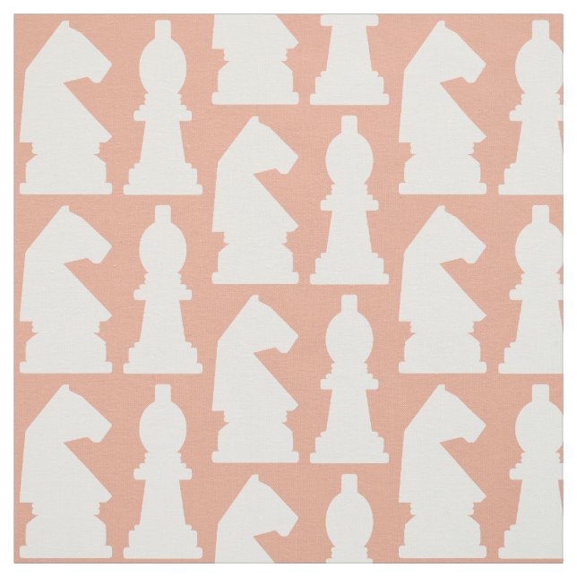 CHESS Pattern custom color fabric (Swatch)