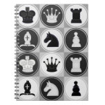 Chess Pattern Notebook at Zazzle