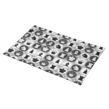 Chess Pattern Placemat by Chess_store at Zazzle