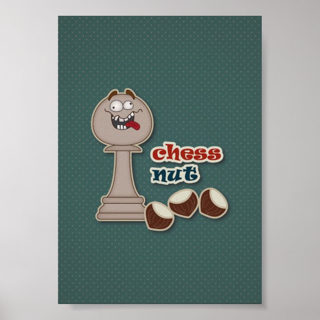 Chess Pawn, Chess Nuts and Chestnuts Poster (Front)