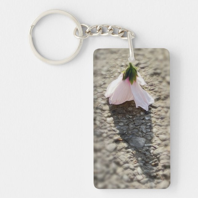 Chess pawn flower keychain (Front)