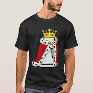 Chess Pawn With Crown And Robe T-Shirt