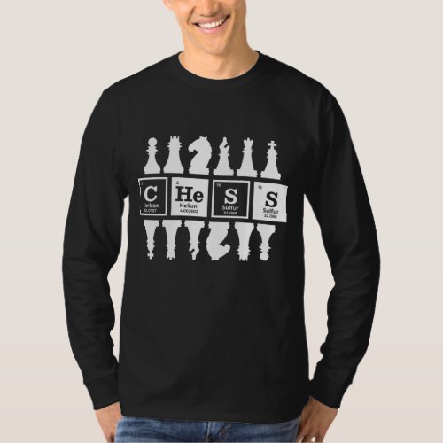 Chess Periodic System T_Shirt