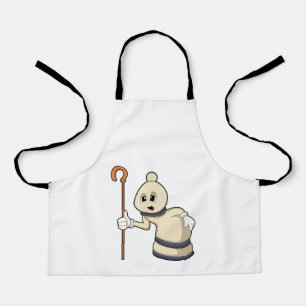 Chess piece Bishop at Chess Apron